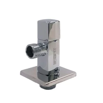 Ъглов кран QUADRATTO с керамичен механизъм 1/2"х1/2" Ъглов кран QUADRATTO с керамичен механизъм 1/2"х1/2"