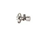 Спирателен кран ВКР двойно ъглов 1/2"х3/8"х3/8" Спирателен кран ВКР двойно ъглов 1/2"х3/8"х3/8"