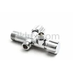 Спирателен вентил - контролно регулиращ (ВКР) двоен 1/2"х3/8"х3/8"