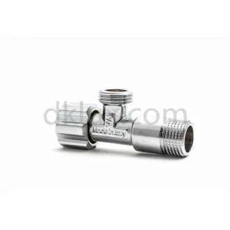 Спирателен вентил - контролно регулиращ (ВКР) ъглов 1/2"х3/8" Спирателен вентил - контролно регулиращ (ВКР) ъглов 1/2"х3/8"