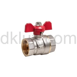 Сферичен кран ЖЖ 1/2" Т-ръкохватка WELL Сферичен кран ЖЖ 1/2" Т-ръкохватка WELL