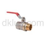 Сферичен кран МЖ стоманена ръкохватка 1/2" WELL