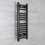 Алуминиева лира за баня ЧЕРНА 400(360)x1800 ANTHRACITE