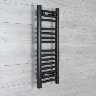 Алуминиева лира за баня ЧЕРНА 400(360)x900 ANTHRACITE