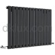 Дизайнерски радиатор DELTA 600х810 ЧЕРЕН (Черен радиатор DELTA 600x810, 751W) на цени от 359.99 лв. само в dklux.com