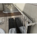 Дизайнерски радиатор за баня DELTA 600х810 ХРОМ