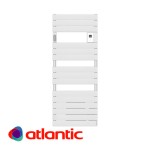 Дизайнерска електрическа лира за баня ADELIS 500W, 570х1030mm, Бяла