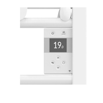Електрическа лира за баня 300W Doris, Бяла с Wi-fi управление