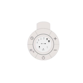 Електрическа лира за баня E-PEARL 500W, 500х1213mm, Бяла