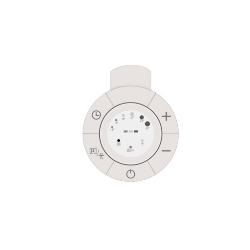 Електрическа лира за баня E-PEARL 300W, 500х840mm, Бяла