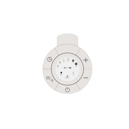 Електрическа лира за баня E-PEARL 500W, 500х1213mm, Бяла