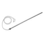 Електрически нагревател за лира 600W ХРОМ, ТЕРМОСТАТ