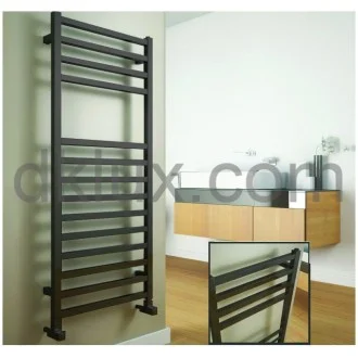 Дизайнерска лира за баня GLORIA 500x1200 ЧЕРЕН МАТ Дизайнерска лира за баня GLORIA 500x1200 ЧЕРЕН МАТ