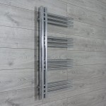 Дизайнерска лира за баня NERISSA 500х1200 ХРОМ