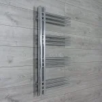 Дизайнерска лира за баня NERISSA 500х1200 ХРОМ
