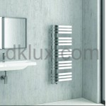 Дизайнерска лира за баня QUAD LINE 500х1200 ХРОМ