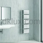 Дизайнерска лира за баня QUAD LINE 500х1200 ХРОМ