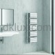 Дизайнерска лира за баня QUAD LINE 500х1200 ХРОМ (Хромирана лира за баня, 500х1200, 475W, кубична) на цени от 399.99 лв. само в dklux.com
