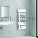 Дизайнерска лира за баня QUAD LINE 500х1200 БЯЛА (Луксозна лира за баня, 500х1200, 520W, кубична) на цени от 379.99 лв. само в dklux.com