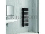 Дизайнерска лира за баня QUAD LINE 500х1200 ЧЕРНА