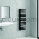 Дизайнерска лира за баня QUAD LINE 500х1200 ЧЕРЕН МАТ (Дизайнерска черна лира за баня, 500х1200, 520W, кубична) на цени от 399.99 лв. само в dklux.com