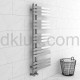 Дизайнерска лира за баня QUAD LINE 500х1200 ХРОМ (Хромирана лира за баня, 500х1200, 475W, кубична) на цени от 399.99 лв. само в dklux.com