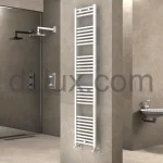Стоманена лира за баня БЯЛ ЦВЯТ 400(360)х1800