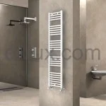 Стоманена лира за баня БЯЛ ЦВЯТ 400(360)х1600