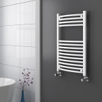 Стоманена лира за баня Лукс 400(360)х1600 ОВАЛНА