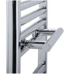 Сушилник за кърпи и хавлии за лира ХРОМИРАН месинг 500х75мм