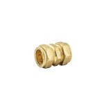 Месингова компресионна връзка за медни тръби Ф15 ДВУСТРАННА