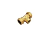 Компресионна връзка тройник Ф22х1/2"Ж за медни тръби