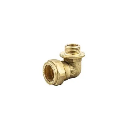 Коляно компресионна връзка Ф22х3/4"М за медни тръби - 6822341