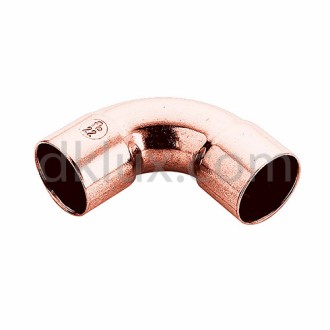 Медно коляно 90° ЖЖ за запояване Ф54 ДЪЛГО