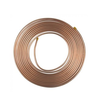 Медна тръба за климатизация 1/4"(6.35) х 0.8 на руло Медна тръба за климатизация 1/4"(6.35) х 0.8 на руло