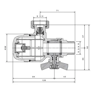 Магнитен филтър 3/4" IMT Switzerland Магнитен филтър 3/4" IMT Switzerland