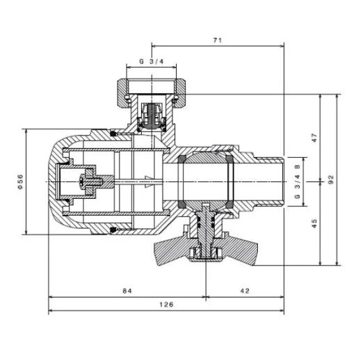 Магнитен филтър 3/4" IMT Switzerland