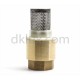 Смукател с възвратен клапан и неръждаем филтър (Смукател с пружинен клапан и филтърна цедка) на цени от 3.75 лв. само в dklux.com