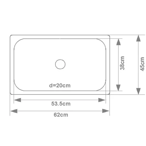 В Кухня ще намерите Правоъгълна кухненска мивка 45/62см, сифон Ф90 модел Кухненска мивка 102, правоъгълна, сифон Ф90 Правоъгълна кухненска мивка 45/62см, сифон Ф90 (Кухненска мивка 102, правоъгълна, сифон Ф90) на цени от 144.99 лв. само в dklux.com