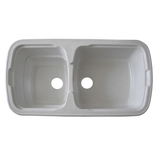 Двукоритна кухненска мивка 50/95см, сифони Ф90 (Кухненска мивка, 300, двукоритна, сифон Ф90) на цени от 228.99 лв. само в dklux.com
