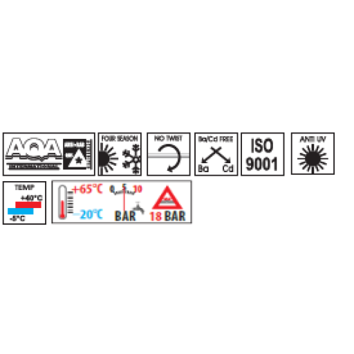 Маркуч градински 1/2"-13мм 25м Termo СУПЕРУСТОЙЧИВ (1/2" Вътрешен диаметър: 13 мм. Дължина: 25 м. />) на цени от 33.82 лв. само в dklux.com