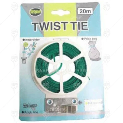 В Ръчни инструменти ще намерите Градинска тел 20м за връзване на растения модел 1313900300 Градинска тел 20м за връзване на растения (1313900300) на цени от 1.55 лв. само в dklux.com