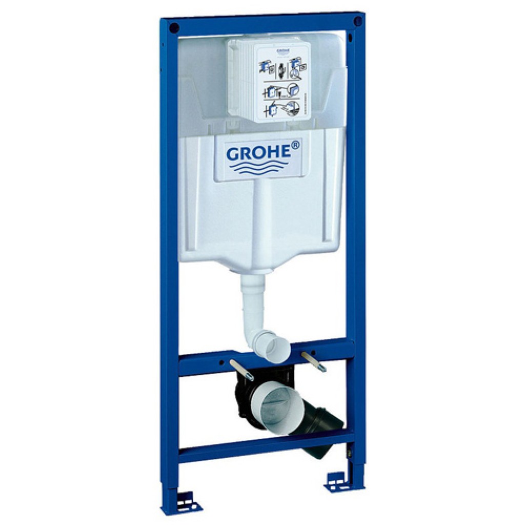 Структура за вграждане, чиния и бутон GROHE SOLIDO 1. Гаранция и топ цена