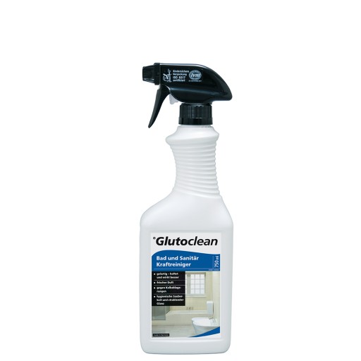 Почистващ спрей за санитарни помещения Gluto Clean 750ml (GC Почистващ спрей за санитарни помещения 750ml) на цени от 17.99 лв. само в dklux.com