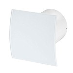 Вентилатор за баня със стъклен огънат панел ESCUDO WED100