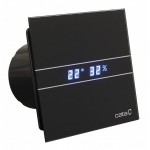 Вентилатор за баня Cata E 100 GTHBK с електронен дисплей и таймер