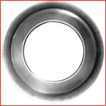 Неръждаема розетка за комин Ф80 INOX