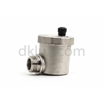 Автоматичен обезвъздушител Valmat OR ъглов 1/2" никел