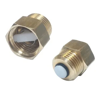 Възвратен клапан за обезвъздушител 1/2" МЕСИНГ Възвратен клапан за обезвъздушител 1/2" МЕСИНГ