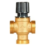 Смесителен вентил с РЕГУЛАЦИЯ 45-70°C 1"